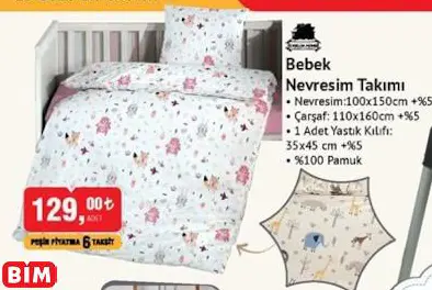 CASİLDA HOME BEBEK NEVRESİM TAKIMI